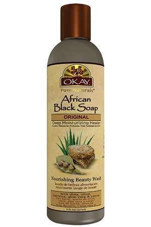 Okay Liquid Black Soap 4Oz