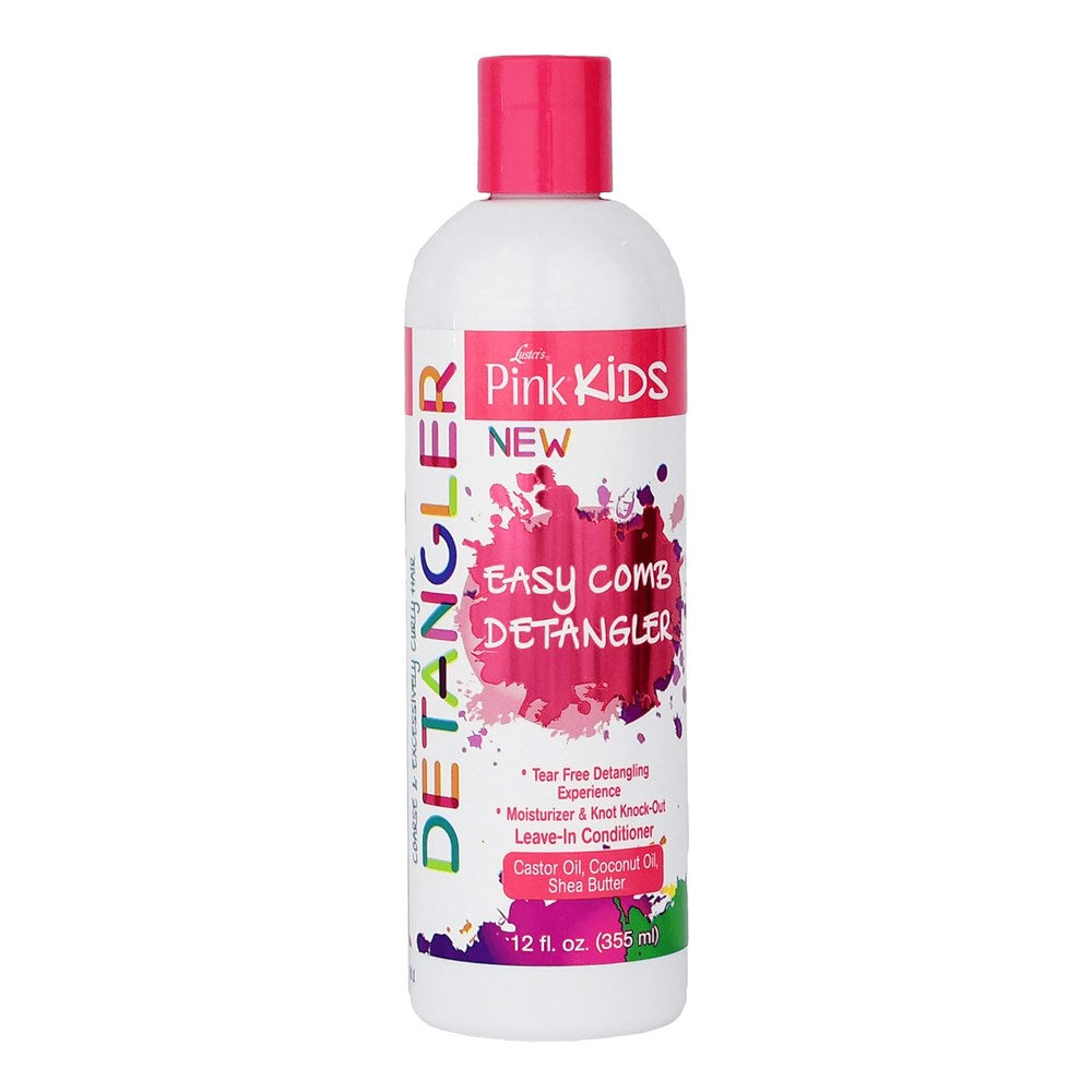 Pink Kids Easy Comb Detangler 12Oz