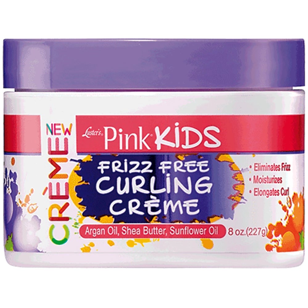 Pink Kids Curling Cream 8Oz