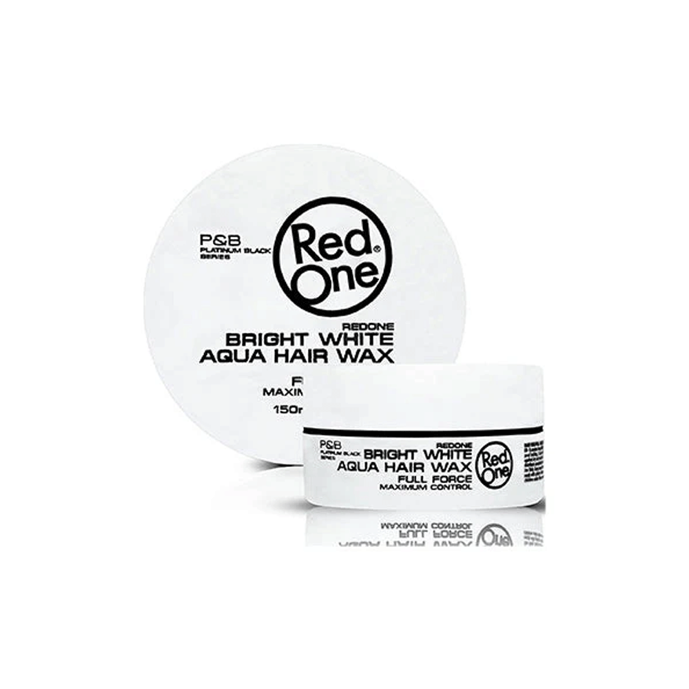 Red One Hair Wax White