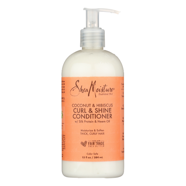 Shea Moisture Coco/Hibiscus Culr & Shine Cond 13Oz