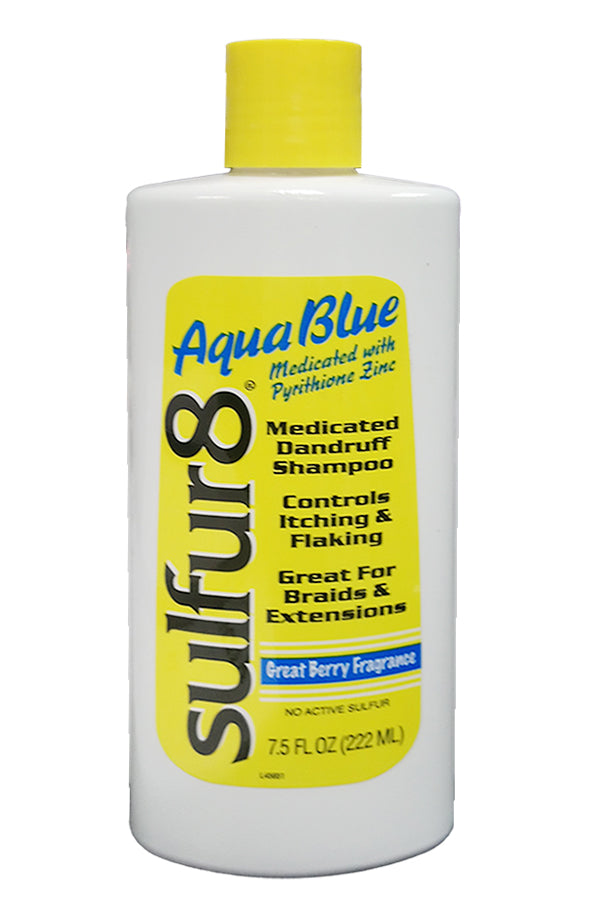 Sulfur8 Aqua Blue Shampoo 7.5Oz