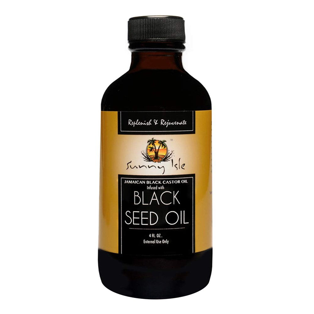 Sunny Isle Black Castor Oil Infused Oil 4Oz
