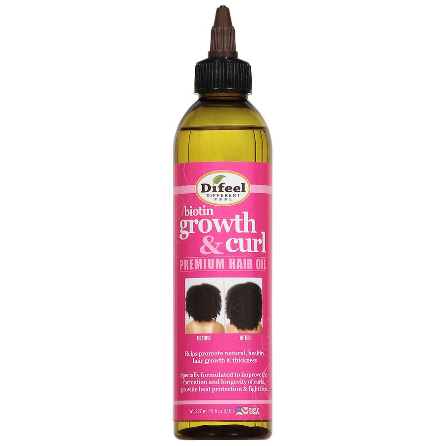 Difeel Growth&Curl Hair Oil 8Oz