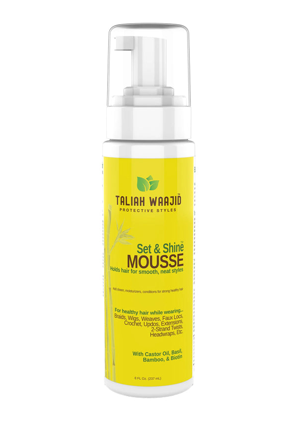 Taliah Waajid P/S Set & Shine Mousse 8Oz