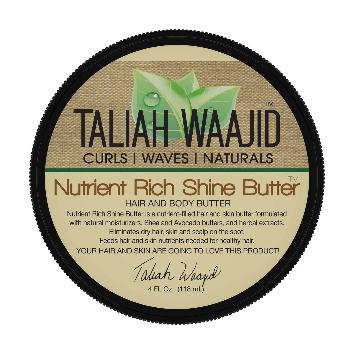 Taliah Waajid Nutrient Rich Butter 4Oz