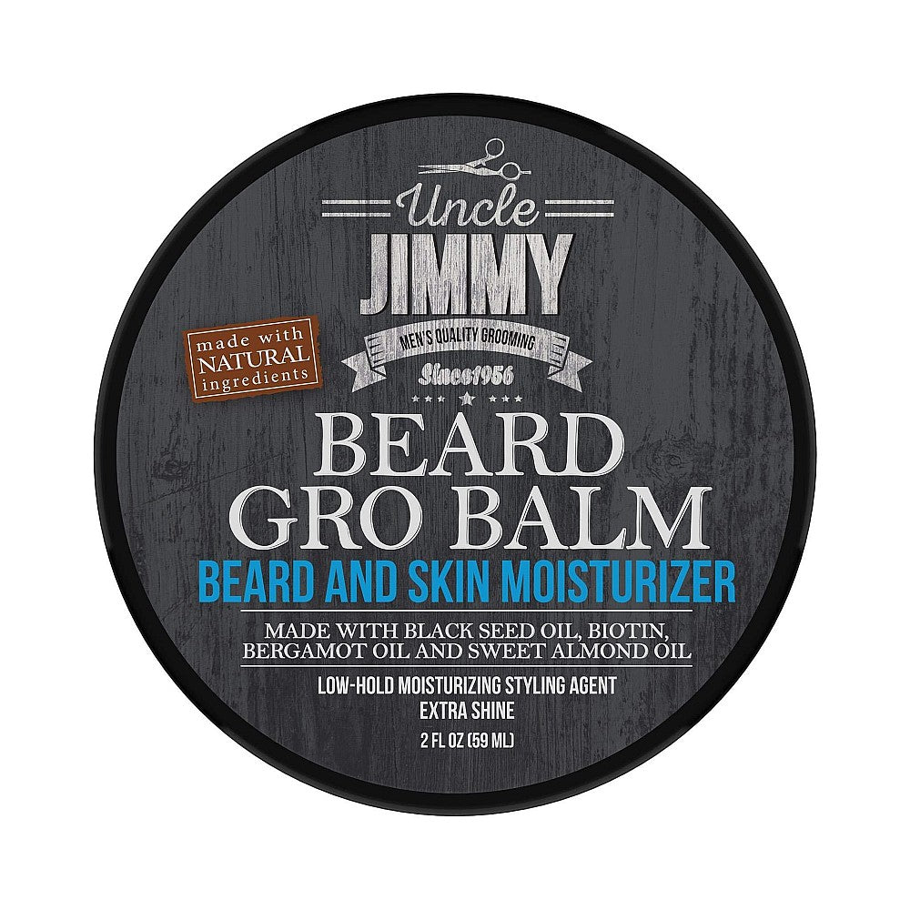Uncle Jimmy Beard Gro Balm Butter 2Oz