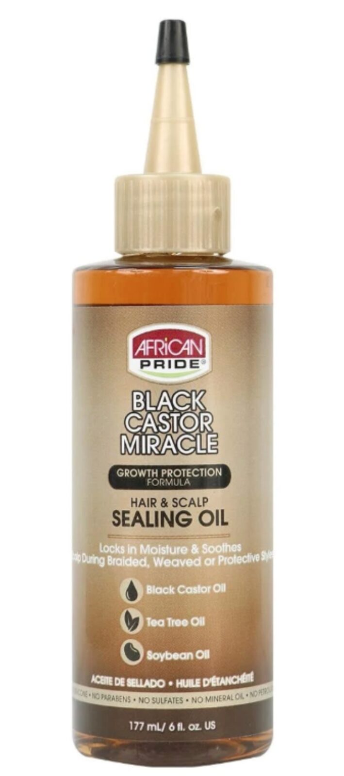 Black Castor Miracle Sealing Oil 6 oz